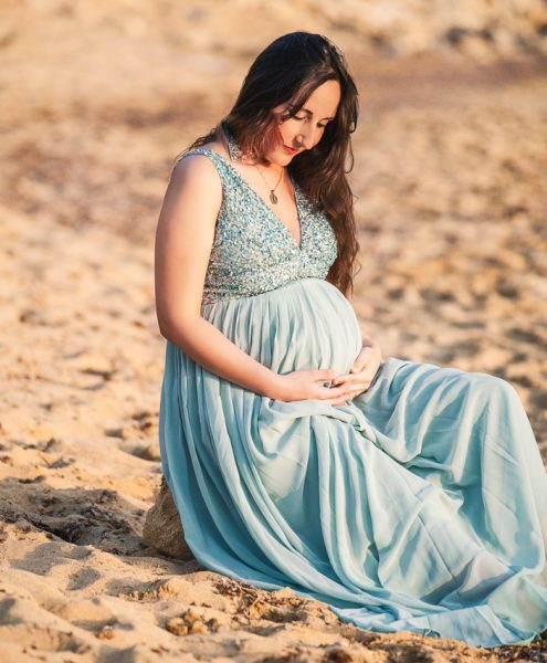 Beach Maternity Pregnacy Potrtrait - AldoPics